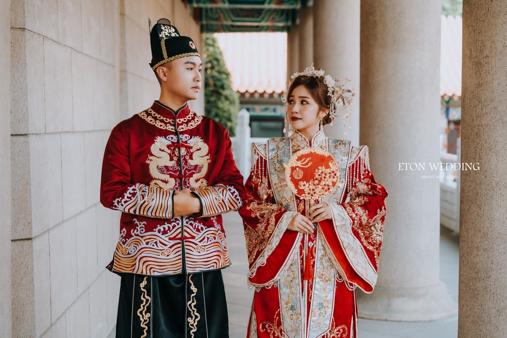 中式漢服,漢婚服,中式婚紗,漢服婚紗
